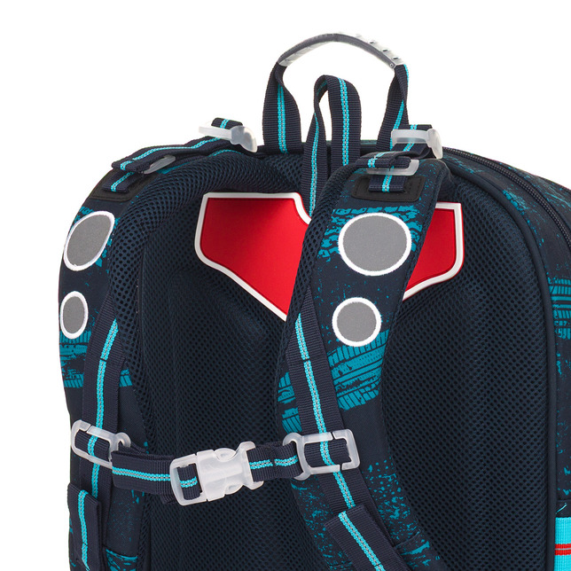 Ľahká školská taška Topgal ENDY s robotom 25075