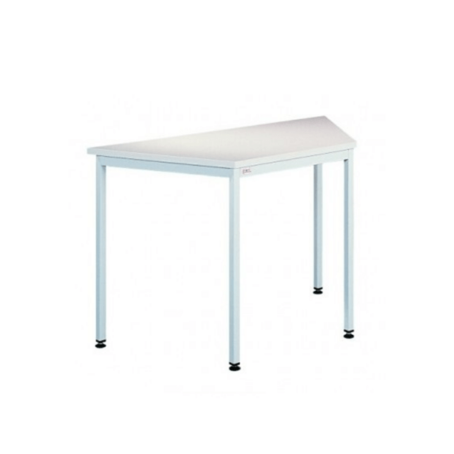 STB201S univerzálny stôl lichobežník 74 x 120 x 60 cm,Šedá