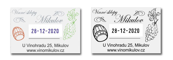 Drevená pečiatka 10 mm