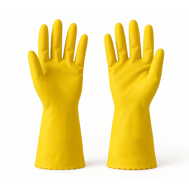 Rukavice gumové z prírodného latexu velkosť L/XL 