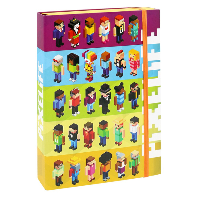 Box na zošity A5 JUMBO Max Pixelife
