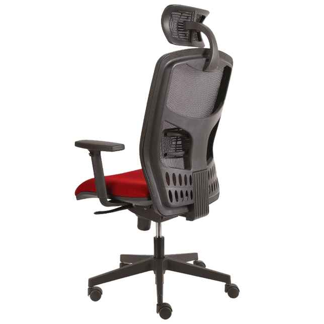 YORK sieť kancelárska stolička červená