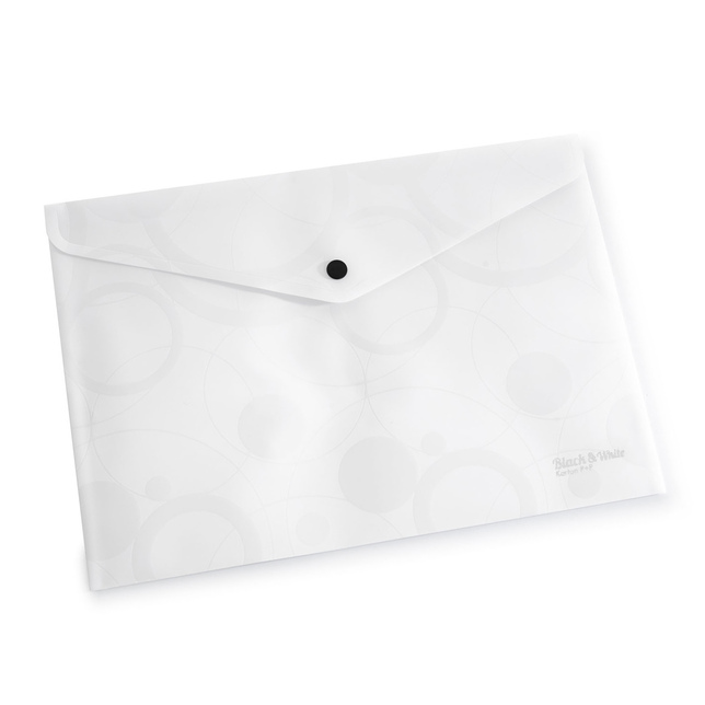 Plastová obálky A4 Black and White