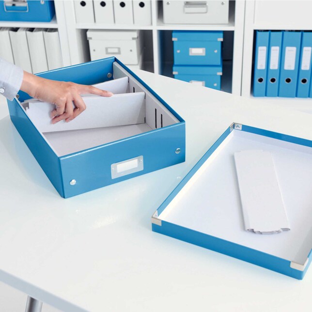 Škatuľa s 2-4 priehr. Click&amp;Store WOW