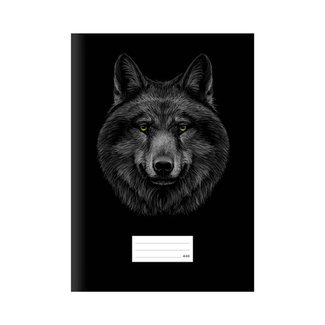 Školský zošit 440 čistý A4 40 listov vlk 7520208