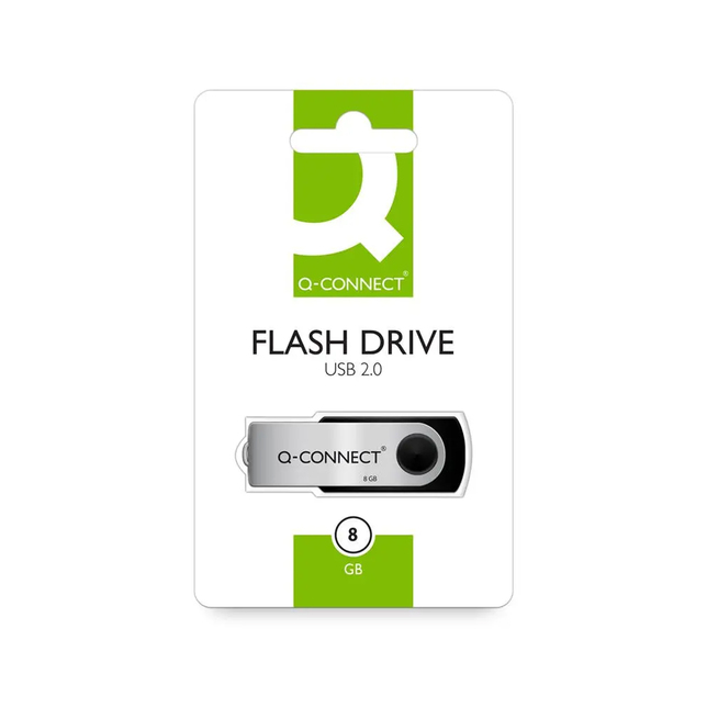 Flash disk USB Q-CONNECT 2.0, 8 GB 