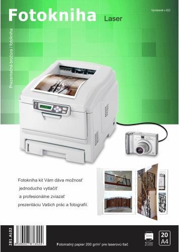 Fotokniha s papiermi A4