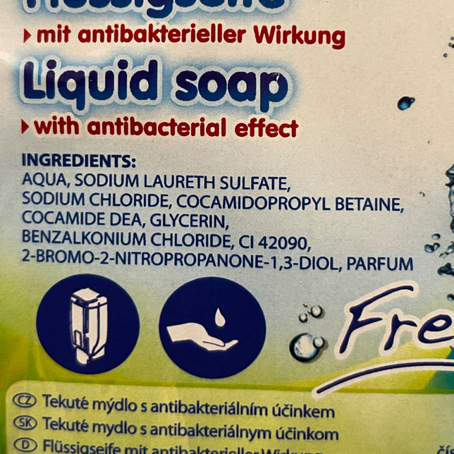 Antibakteriálne tekuté mydlo do dávkovačov 5l Fresh