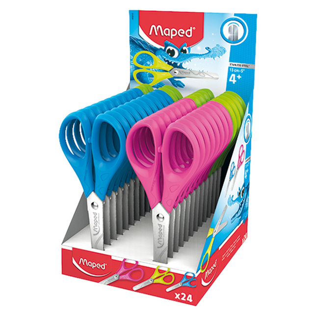 Nožnice Maped Essentials 13cm, mix farieb