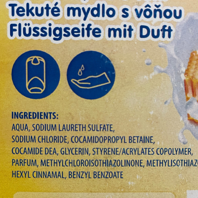 Tekuté mydlo do dávkovačov 5l Mlieko &amp; MED 